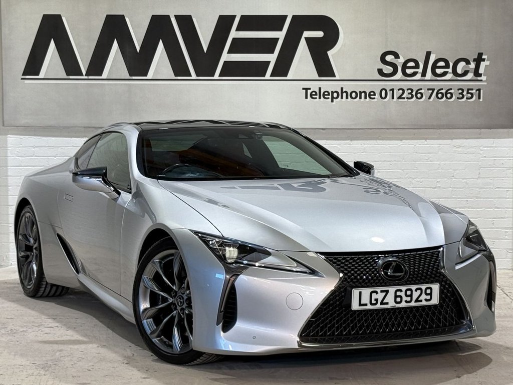 USED 2018 68 LEXUS LC 5.0 500 V8 Sport Coupe 2dr Petrol Auto Euro 6 (477 ps) 
