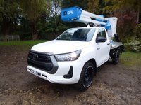 USED 2023 23 TOYOTA HILUX 2.4 D-4D ACTIVE 2DR CHERRY PICKER MEWP 2023 