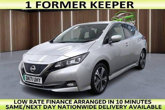2021 LEAF 40KWH TEKNA HATCHBACK 5DR ELECTRIC AUTO 150 PS 1 FORMER KEEPER 2021... photo