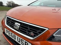 USED 2018 68 SEAT LEON 2.0 TSI FR Hatchback 5dr Petrol DSG Euro 6 (s/s) (190 ps) MOT DECEMBER 2026 NO ADVISORIES