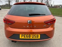 USED 2018 68 SEAT LEON 2.0 TSI FR Hatchback 5dr Petrol DSG Euro 6 (s/s) (190 ps) MOT DECEMBER 2026 NO ADVISORIES