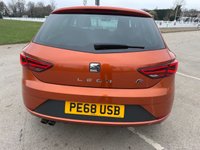 USED 2018 68 SEAT LEON 2.0 TSI FR Hatchback 5dr Petrol DSG Euro 6 (s/s) (190 ps) MOT DECEMBER 2026 NO ADVISORIES