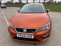 USED 2018 68 SEAT LEON 2.0 TSI FR Hatchback 5dr Petrol DSG Euro 6 (s/s) (190 ps) MOT DECEMBER 2026 NO ADVISORIES