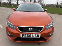 USED 2018 68 SEAT LEON 2.0 TSI FR Hatchback 5dr Petrol DSG Euro 6 (s/s) (190 ps) MOT DECEMBER 2026 NO ADVISORIES