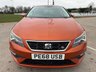 USED 2018 68 SEAT LEON 2.0 TSI FR Hatchback 5dr Petrol DSG Euro 6 (s/s) (190 ps) MOT DECEMBER 2026 NO ADVISORIES