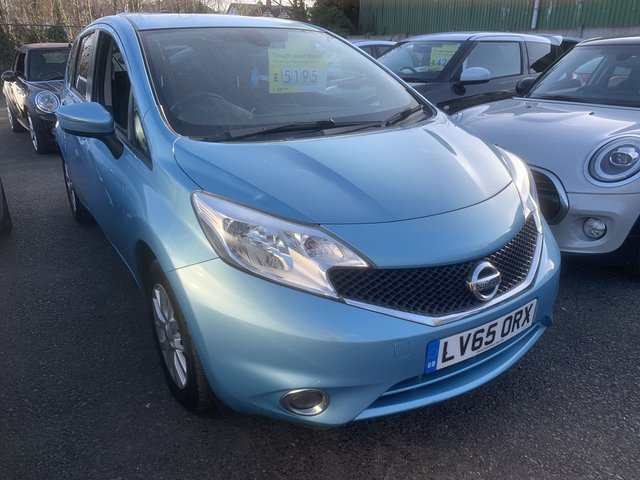 2015 NISSAN NOTE 1.2 Acenta Premium Hatchback 5dr Petrol Manual Euro 6 (s/s) (80 ps)