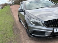 USED 2014 14 MERCEDES-BENZ A45 2.0 A45 AMG Hatchback 5dr Petrol SpdS DCT 4MATIC Euro 6 (s/s) (360 ps) **AMG BUCKET SEATS**ALCANTARA STEERING WHEEL**