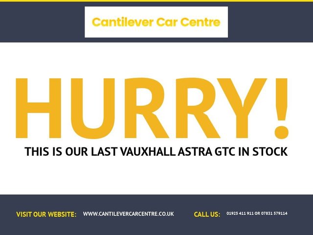 2016 VAUXHALL ASTRA GTC 1.4i Turbo SRi Coupe 3dr Petrol Manual Euro 6 (s/s) (120 ps) - Photo 11