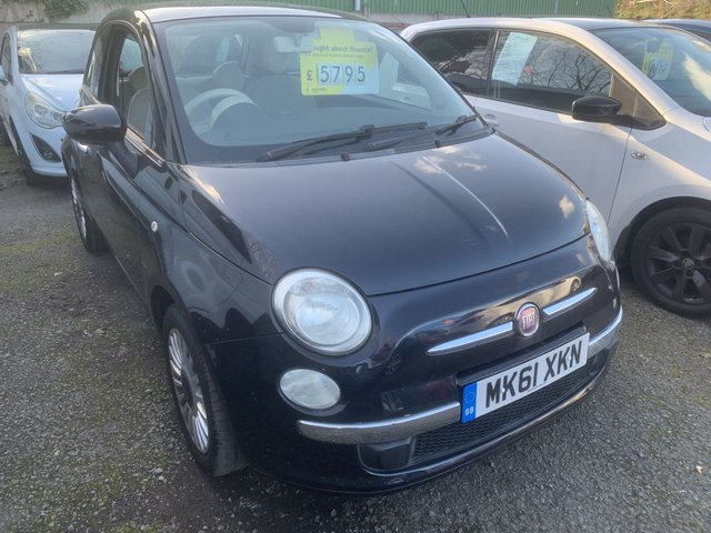 2011 FIAT 500 1.2 Lounge Hatchback 3dr Petrol Dualogic Euro 4 (69 bhp)