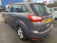 USED 2014 64 FORD GRAND C-MAX 1.6 TDCi Titanium X MPV 5dr Diesel Manual Euro 5 (115 ps) SERVICE HISTORY - 10 STAMPS, GLASS PAN ROOF, 2 KEYS, BLUETOOTH