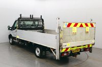 USED 2021 21 FORD TRANSIT 2.0 350 EcoBlue Leader RWD 130 BHP L4 Dropside Lorry Euro 6 ULEZ Compliant Smart Digital Tachograph | Trailer Tow Attachment | Rear Tail Lift Fitted | Air Conditioning