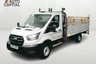 USED 2021 21 FORD TRANSIT 2.0 350 EcoBlue Leader RWD 130 BHP L4 Dropside Lorry Euro 6 ULEZ Compliant Smart Digital Tachograph | Trailer Tow Attachment | Rear Tail Lift Fitted | Air Conditioning
