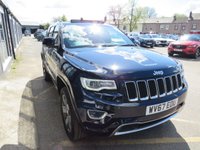 USED 2017 67 JEEP GRAND CHEROKEE 3.0 V6 CRD Overland SUV 5dr Diesel Auto 4WD Euro 6 (247 bhp) ** EXTENDED WARRANTIES AVAILABLE **