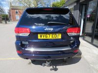 USED 2017 67 JEEP GRAND CHEROKEE 3.0 V6 CRD Overland SUV 5dr Diesel Auto 4WD Euro 6 (247 bhp) ** EXTENDED WARRANTIES AVAILABLE **