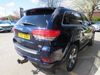 USED 2017 67 JEEP GRAND CHEROKEE 3.0 V6 CRD Overland SUV 5dr Diesel Auto 4WD Euro 6 (247 bhp) ** EXTENDED WARRANTIES AVAILABLE **