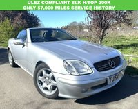 USED 2004 54 MERCEDES-BENZ SLK 2.0 SLK200 Kompressor Convertible 2dr Petrol Manual (237 g/km, 163 bhp) ULEZ COMPLIANT 200 KOMP