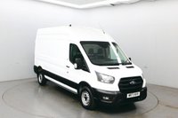 USED 2021 71 FORD TRANSIT 2.0 350 EcoBlue Leader FWD 130 BHP L3 H3 Euro 6 ULEZ Compliant Front and Rear Parking Sensors | DeadLocks Fitted