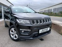 USED 2021 21 JEEP COMPASS 1.4T MultiAirII Longitude SUV 5dr Petrol Auto 4WD Euro 6 (s/s) (170 ps) 