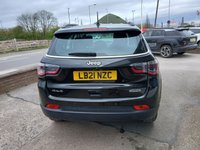 USED 2021 21 JEEP COMPASS 1.4T MultiAirII Longitude SUV 5dr Petrol Auto 4WD Euro 6 (s/s) (170 ps) 