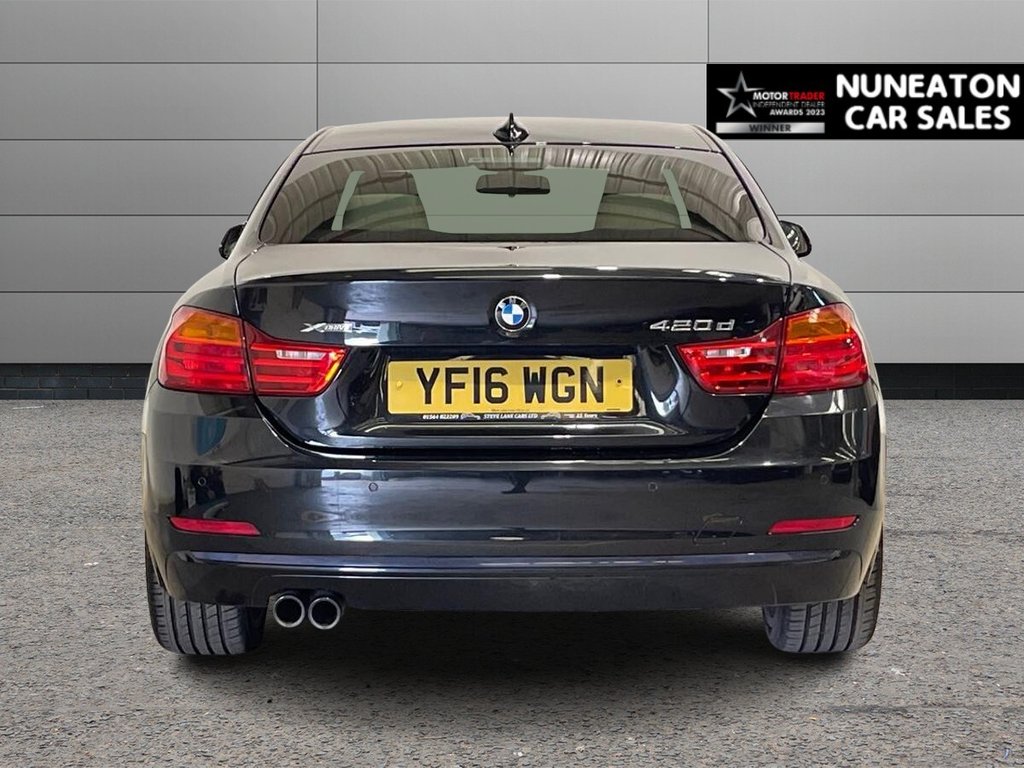 USED 2016 16 BMW 4 SERIES 2.0 420d Sport Coupe 2dr Diesel Auto xDrive Euro 6 (s/s) (190 ps) FRONT AND REAR PARKING SENSORS