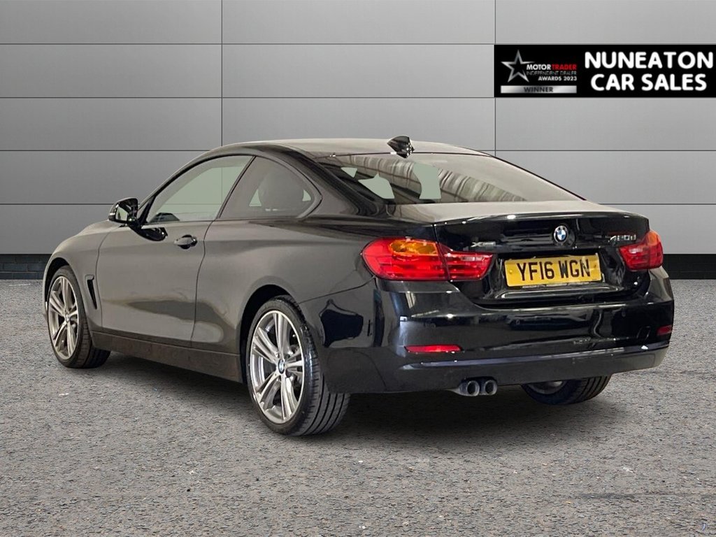 USED 2016 16 BMW 4 SERIES 2.0 420d Sport Coupe 2dr Diesel Auto xDrive Euro 6 (s/s) (190 ps) FRONT AND REAR PARKING SENSORS