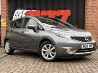 USED 2016 16 NISSAN NOTE 1.2 DIG-S Acenta Premium Hatchback 5dr Petrol XTRON Euro 6 (s/s) (98 ps) 12 MONTH MOT, AUTO, PETROL