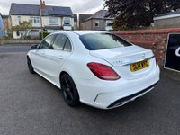 USED 2014 14 MERCEDES-BENZ C CLASS 2.1 C220 BlueTEC AMG Line Saloon 4dr Diesel G-Tronic+ Euro 6 (s/s) (170 ps) HDD Satellite Navigation