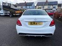 USED 2014 14 MERCEDES-BENZ C CLASS 2.1 C220 BlueTEC AMG Line Saloon 4dr Diesel G-Tronic+ Euro 6 (s/s) (170 ps) HDD Satellite Navigation