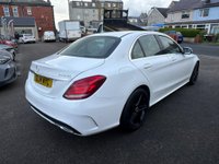 USED 2014 14 MERCEDES-BENZ C CLASS 2.1 C220 BlueTEC AMG Line Saloon 4dr Diesel G-Tronic+ Euro 6 (s/s) (170 ps) HDD Satellite Navigation