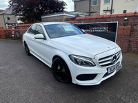 USED 2014 14 MERCEDES-BENZ C CLASS 2.1 C220 BlueTEC AMG Line Saloon 4dr Diesel G-Tronic+ Euro 6 (s/s) (170 ps) HDD Satellite Navigation