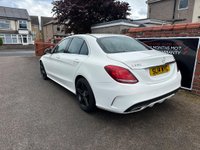 USED 2014 14 MERCEDES-BENZ C CLASS 2.1 C220 BlueTEC AMG Line Saloon 4dr Diesel G-Tronic+ Euro 6 (s/s) (170 ps) HDD Satellite Navigation