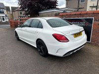 USED 2014 14 MERCEDES-BENZ C CLASS 2.1 C220 BlueTEC AMG Line Saloon 4dr Diesel G-Tronic+ Euro 6 (s/s) (170 ps) HDD Satellite Navigation