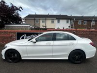 USED 2014 14 MERCEDES-BENZ C CLASS 2.1 C220 BlueTEC AMG Line Saloon 4dr Diesel G-Tronic+ Euro 6 (s/s) (170 ps) HDD Satellite Navigation