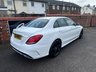 USED 2014 14 MERCEDES-BENZ C CLASS 2.1 C220 BlueTEC AMG Line Saloon 4dr Diesel G-Tronic+ Euro 6 (s/s) (170 ps) HDD Satellite Navigation