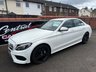 USED 2014 14 MERCEDES-BENZ C CLASS 2.1 C220 BlueTEC AMG Line Saloon 4dr Diesel G-Tronic+ Euro 6 (s/s) (170 ps) HDD Satellite Navigation