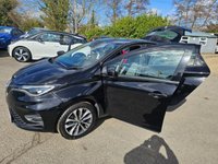 USED 2021 71 RENAULT ZOE Black R135 EV50 GT Line Hatchback, 39,533 miles, Rapid Charge Electric Automatic, Half leather, Sat Nav, Rear camera, Bluetooth, Air Conditioning . This 2021 Renault Zoe R135 GT Line is a superb example, having had only one owner since new. This electric hatchback boasts a 55 kWh battery offering a maximum range of 238 miles when new, making it ideal for both daily commutes and longer journeys. Charging is convenient, with a full charge at home using a 7kW charger taking  9 hours and 25 minutes, while rapid public charging can take you from empty to 80% in just 1 hour and 10 minutes. The vehicle comes with a 3 month warranty and a 12 month