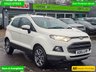 USED 2016 16 FORD ECOSPORT White 1.5 TDCi Titanium SUV, 59,859 miles, ULEZ compliant, Manual, 17in alloys, Half leather, Heated seats, Cruise Control, Air Conditioning. Boasting an exceptionally low mileage for its age, this 2016 Ford EcoSport TDCi Titanium presents a superb ownership proposition. With only two previous owners and a full service history, including a recent service at 58,626 miles on 11 September 2025, this vehicle has been meticulously maintained. It features a fuel efficient 1.5 litre diesel engine, meeting Euro 6 emissions standards, and comes with 12 months MOT for your peace of mind. Notable features include Electronic Automatic Temperature