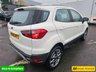 USED 2016 16 FORD ECOSPORT White 1.5 TDCi Titanium SUV, 59,859 miles, ULEZ compliant, Manual, 17in alloys, Half leather, Heated seats, Cruise Control, Air Conditioning. Boasting an exceptionally low mileage for its age, this 2016 Ford EcoSport TDCi Titanium presents a superb ownership proposition. With only two previous owners and a full service history, including a recent service at 58,626 miles on 11 September 2025, this vehicle has been meticulously maintained. It features a fuel efficient 1.5 litre diesel engine, meeting Euro 6 emissions standards, and comes with 12 months MOT for your peace of mind. Notable features include Electronic Automatic Temperature