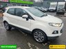 USED 2016 16 FORD ECOSPORT White 1.5 TDCi Titanium SUV, 59,859 miles, ULEZ compliant, Manual, 17in alloys, Half leather, Heated seats, Cruise Control, Air Conditioning. Boasting an exceptionally low mileage for its age, this 2016 Ford EcoSport TDCi Titanium presents a superb ownership proposition. With only two previous owners and a full service history, including a recent service at 58,626 miles on 11 September 2025, this vehicle has been meticulously maintained. It features a fuel efficient 1.5 litre diesel engine, meeting Euro 6 emissions standards, and comes with 12 months MOT for your peace of mind. Notable features include Electronic Automatic Temperature