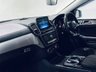 USED 2018 18 MERCEDES-BENZ GLE 3.0 GLE350d V6 AMG Line Coupe 5dr Diesel G-Tronic 4MATIC Euro 6 (s/s) (258 ps) Diamond Silver | Black Leather Interior | Heated Seats | Reversing Camera | Apple CarPlay | Bluetooth | Sat Nav | Electric Seats