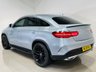 USED 2018 18 MERCEDES-BENZ GLE 3.0 GLE350d V6 AMG Line Coupe 5dr Diesel G-Tronic 4MATIC Euro 6 (s/s) (258 ps) Diamond Silver | Black Leather Interior | Heated Seats | Reversing Camera | Apple CarPlay | Bluetooth | Sat Nav | Electric Seats