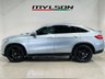 USED 2018 18 MERCEDES-BENZ GLE 3.0 GLE350d V6 AMG Line Coupe 5dr Diesel G-Tronic 4MATIC Euro 6 (s/s) (258 ps) Diamond Silver | Black Leather Interior | Heated Seats | Reversing Camera | Apple CarPlay | Bluetooth | Sat Nav | Electric Seats
