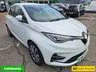USED 2021 71 RENAULT ZOE White R135 EV50 GT Line Hatchback, 17,800 miles, Fully electric Automatic, Touchscreen, 16
