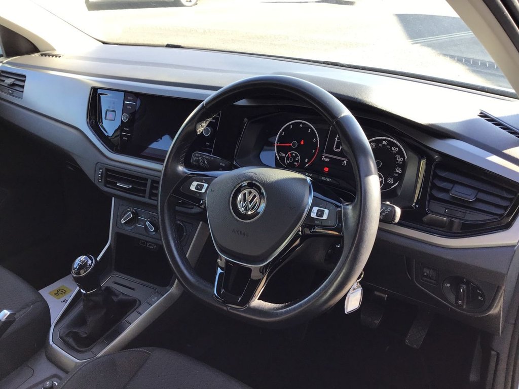 USED 2019 19 VOLKSWAGEN POLO 1.0 EVO SE Hatchback 5dr Petrol Manual Euro 6 (s/s) (65 ps) 