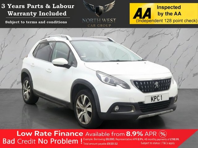 2008 PEUGEOT 2008 1.6 BLUEHDI ALLURE SUV 5DR DIESEL MANUAL EURO 6 100 PS NATIONWIDE... photo