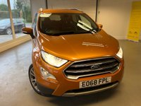USED 2018 68 FORD ECOSPORT 1.5 EcoBlue Titanium SUV 5dr Diesel Manual Euro 6 (s/s) (100 ps) 