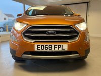 USED 2018 68 FORD ECOSPORT 1.5 EcoBlue Titanium SUV 5dr Diesel Manual Euro 6 (s/s) (100 ps) 