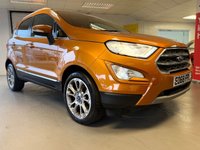 USED 2018 68 FORD ECOSPORT 1.5 EcoBlue Titanium SUV 5dr Diesel Manual Euro 6 (s/s) (100 ps) 