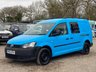 USED 2015 15 VOLKSWAGEN CADDY MAXI C20 1.6 TDI with SOLAR-FRIDGE-DIESEL HEATER-ROCK&ROLL-HOB-CAMBELT SOLARFRIDGED.HEATERR&RHOB
