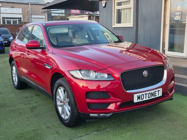 2018 JAGUAR F-PACE 2.0 D180 Prestige SUV 5dr Diesel AUTOMATIC Euro 6 (s/s) (180 ps)